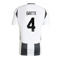 Juventus Federico Gatti #4 Domáci futbalový dres 2024-25 Krátky Rukáv